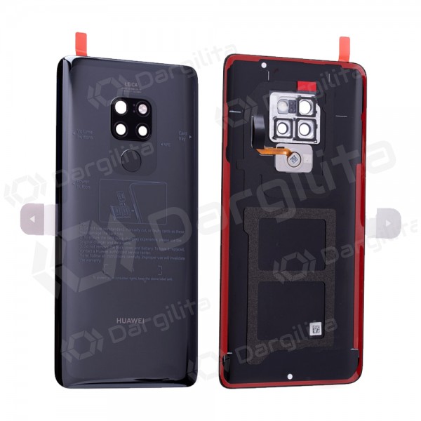 Huawei Mate 20 galinis baterijos dangtelis (juodas) (naudotas grade B, originalus)