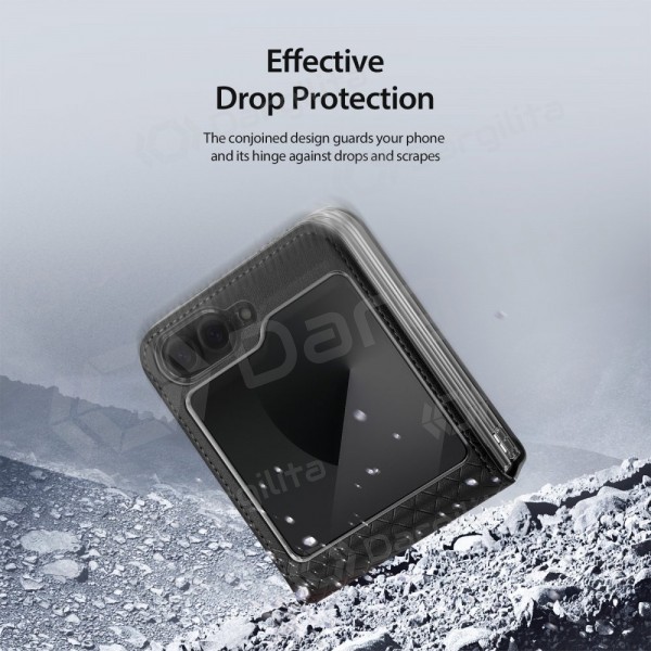 Samsung Galaxy Z Flip7 dėklas "Dux Ducis Bril" (juodas)
