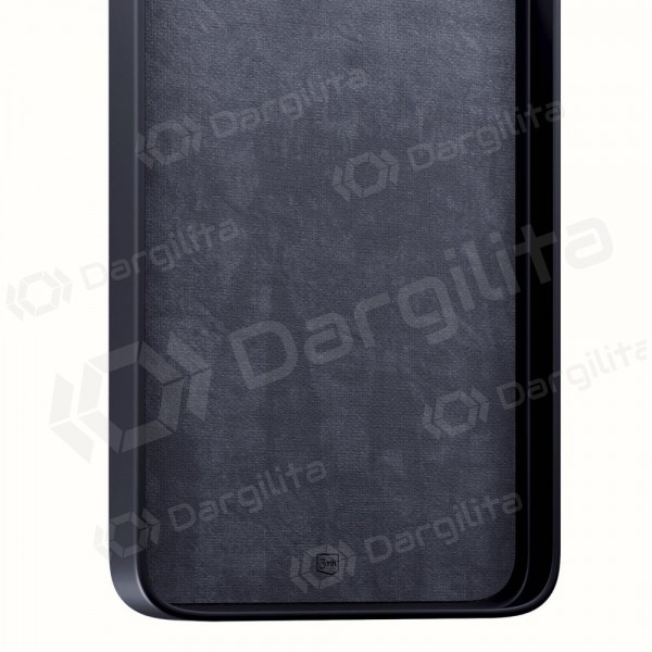 Apple iPhone 17 dėklas "3MK Matt Case" (juodas)