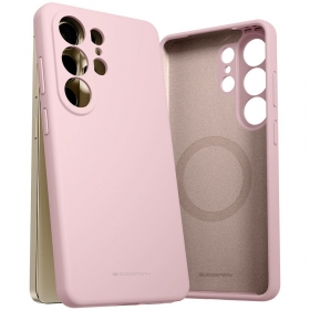 Samsung Galaxy S26 Ultra dėklas Mercury "Pure Magsafe Silicon Case" (raudonas)