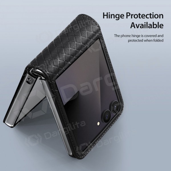 Samsung Galaxy Z Flip8 dėklas "Dux Ducis Bril" (juodas)