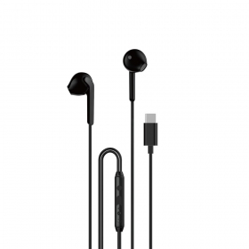 USB-C ausinės Dudao X3C juodos