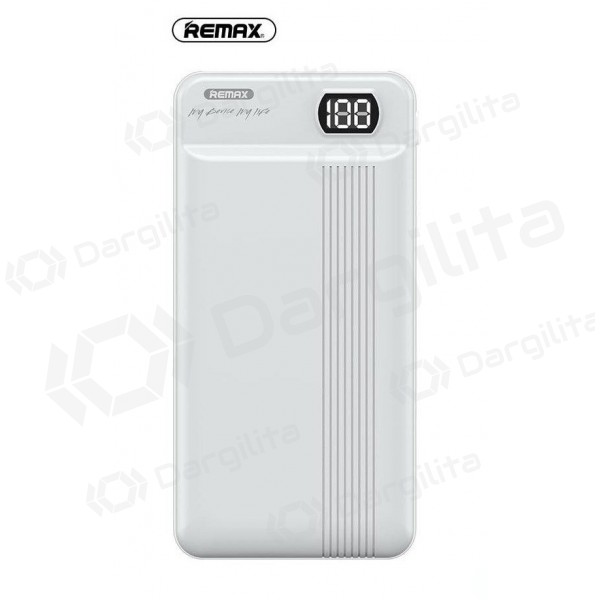 Išorinė baterija Power Bank Remax RPP-106 20000mAh (balta)