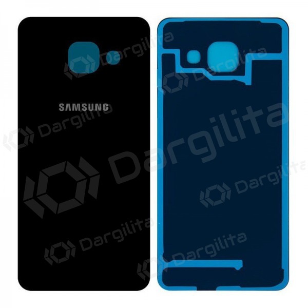 Samsung A310F Galaxy A3 (2016) galinis baterijos dangtelis (juodas) (naudotas grade B, originalus)