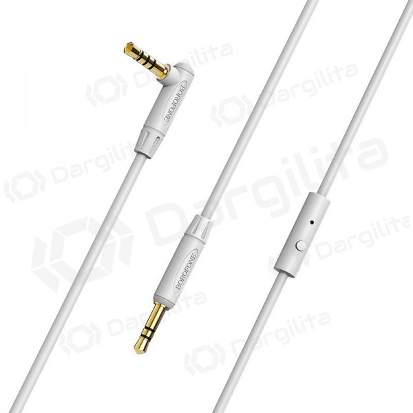 Audio adapteris 3,5mm į 3,5mm Borofone BL5 AUX (pilkas)