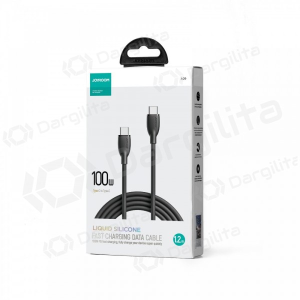 USB-C laidas Joyroom SA29-CC5 USB-C į USB-C 1.2 m 100 W juodas