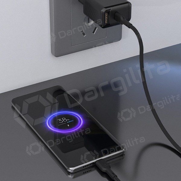 Lightning laidas Dudao L9X USB-C į Lightning 1 m 30 W juodas