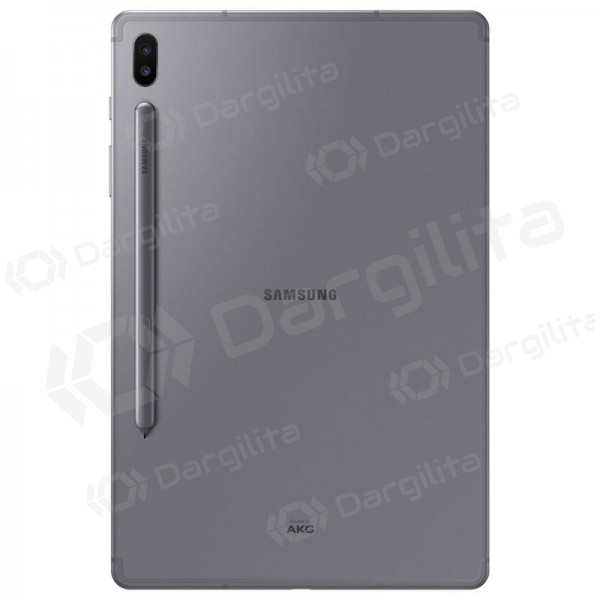 Samsung T860 Galaxy Tab S6 (2019) galinis baterijos dangtelis (pilkas) (naudotas grade B, originalus)
