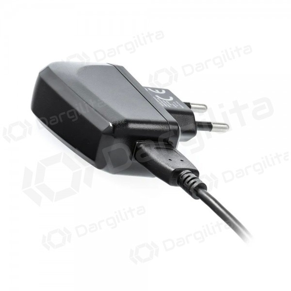 Telefono įkroviklis Blue Star TFK-TC-1095B 10 W USB-A su USB-A į USB-C laidu juodas