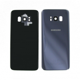 Samsung G955F Galaxy S8 Plus galinis baterijos dangtelis violetinė (Orchid grey) (naudotas grade C, originalus)