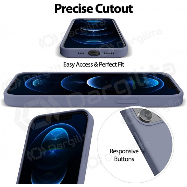 Samsung Galaxy A37 dėklas Mercury "Pure Magsafe Silicon Case" (levandos pilka)