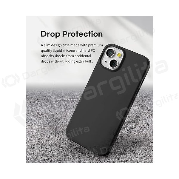 Apple iPhone XR dėklas "Mercury Soft Feeling" (juodas) Apple iPhone XR dėklas "Mercury Soft Feeling" (juodas)