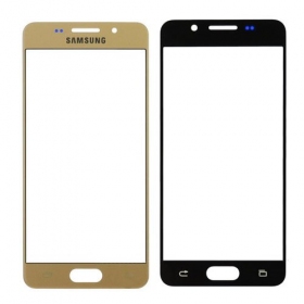 Samsung A310 Galaxy A3 (2016) Ekrano stikliukas (auksinis) (for screen refurbishing)