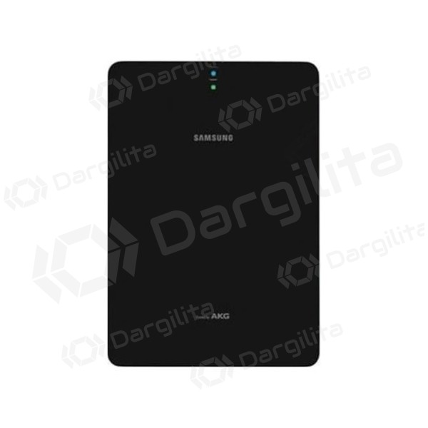 Samsung T820 Galaxy Tab S3 9.7 (2017) galinis baterijos dangtelis (juodas) (naudotas grade B, originalus)