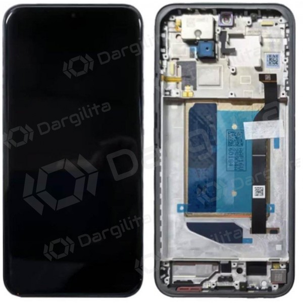 Xiaomi Redmi Note 15 Pro+ 5G ekranas (juodas) (su rėmeliu) (originalus)