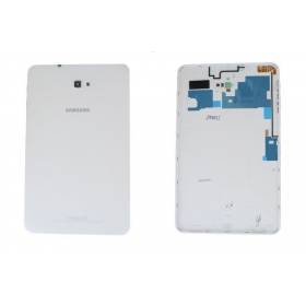 Samsung T580 Galaxy Tab A 10.1 (2016) galinis baterijos dangtelis (baltas) (naudotas grade C, originalus)