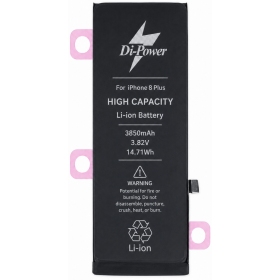Apple iPhone 8 Plus baterija, akumuliatorius Di-Power 3850 mAh (padidintos talpos)