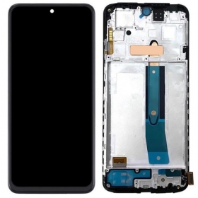 Xiaomi Redmi Note 11S, Note 12S, Poco M4 Pro 4G ekranas (juodas) (su rėmeliu) (OLED)