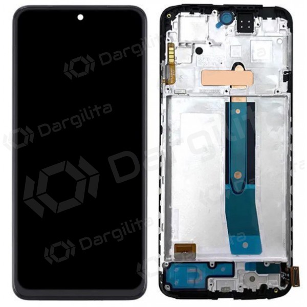 Xiaomi Redmi Note 11S / Poco M4 Pro 4G ekranas (pilkas) (su rėmeliu)