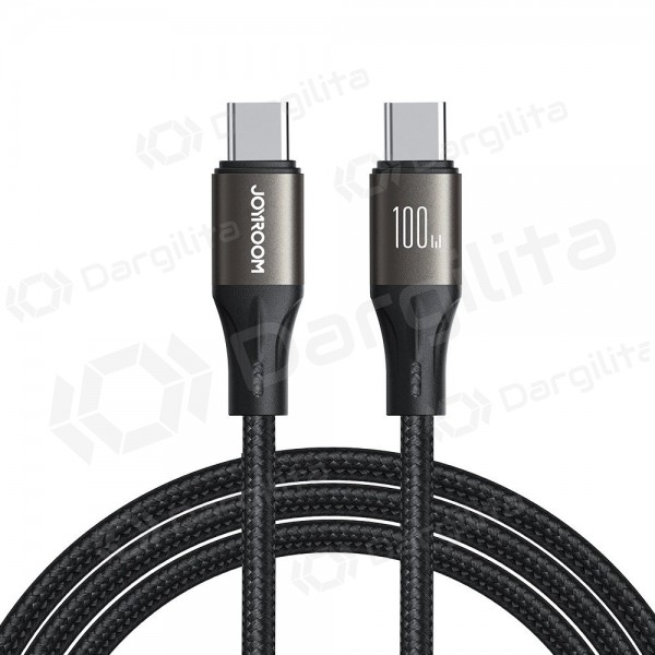 USB-C laidas Joyroom SA25-CC5 USB-C į USB-C 1.2 m 100 W juodas