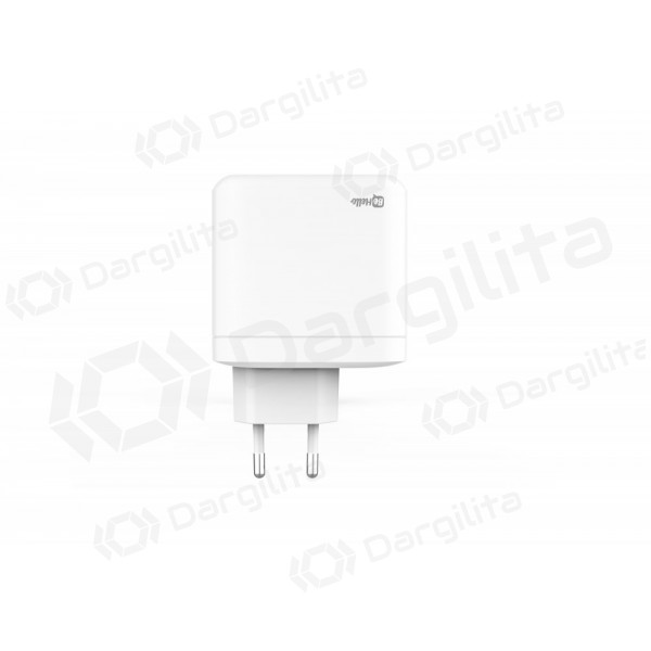 Įkroviklis BeHello USB-C 45W PD + 2 USB (baltas)