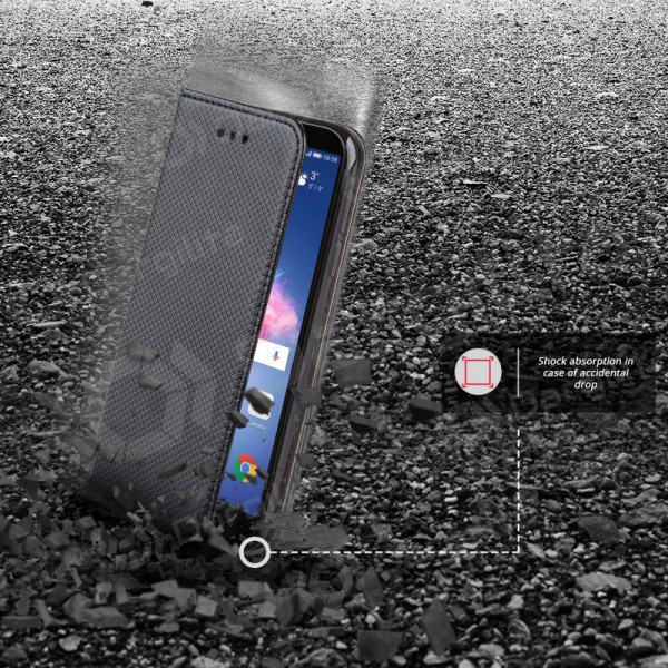 Samsung A346 Galaxy A34 5G dėklas "Smart Magnet" (juodas)