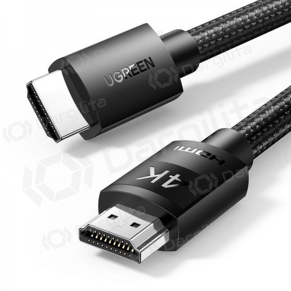 HDMI laidas Ugreen HD119 HDMI 2.0 4K 2 m ARC juodas