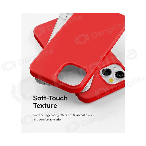 Apple iPhone XR dėklas "Mercury Soft Feeling" (raudonas) Apple iPhone XR dėklas "Mercury Soft Feeling" (raudonas)