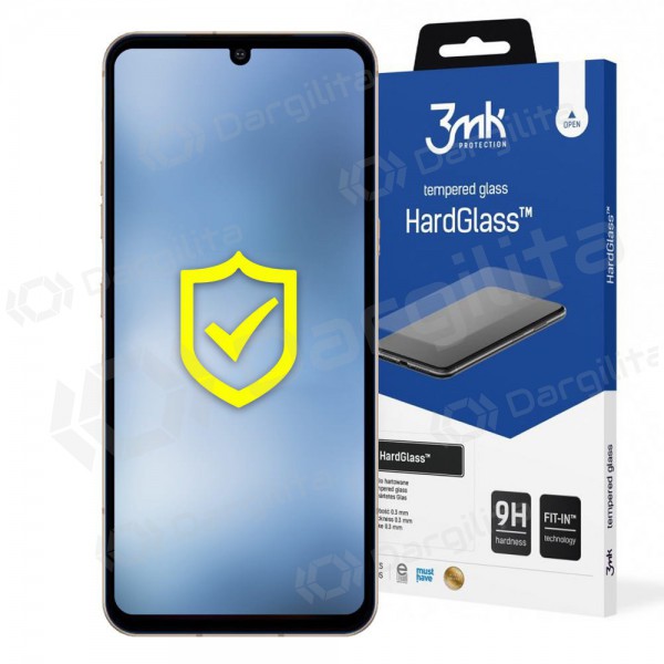 Samsung Galaxy S24+, S25+ apsauginis stiklas "3MK Hard Glass" Samsung Galaxy S24+, S25+ apsauginis stiklas "3MK Hard Glass"
