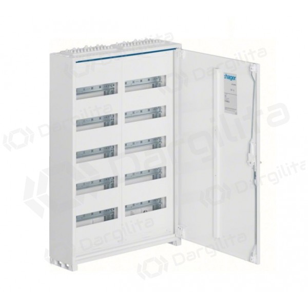 Hager 120 mod. virštinkinis metalinis skydelis FWB52 120 modulių