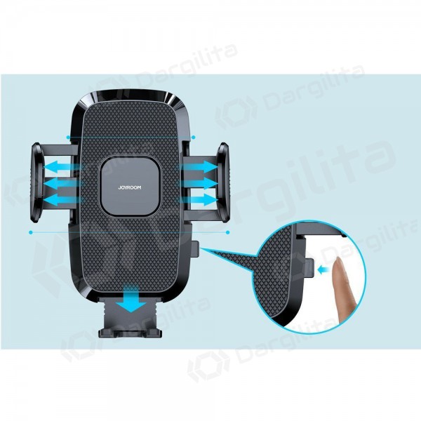 Automobilinis telefono laikiklis Joyroom JR-ZS259 (windshield) juodas