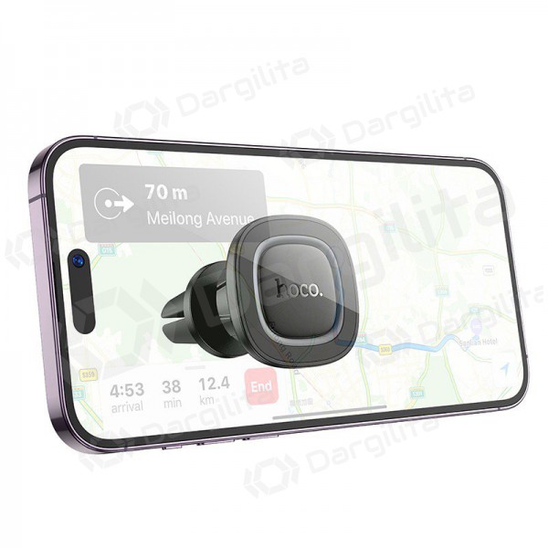 Automobilinis telefono laikiklis Hoco H72 (air vent) juodas