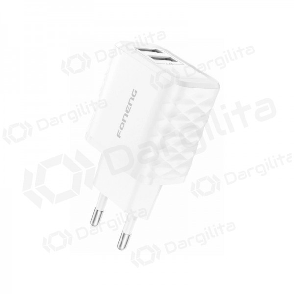 Telefono įkroviklis Foneng EU53 12 W USB-A baltas