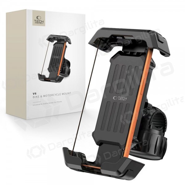 Telefono laikiklis Tech-Protect V6 Universal dviračiui motociklui