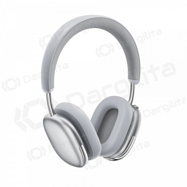 Belaidės ausinės su mikrofonu Acefast H9 Bluetooth 5.4 ANC sidabrinės