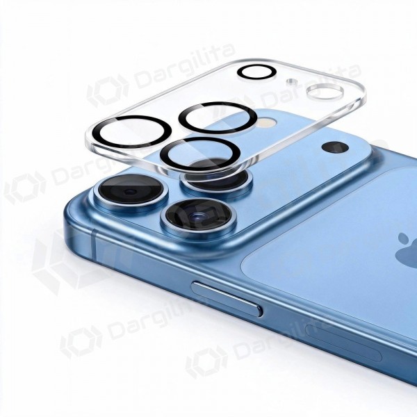 Apple iPhone 18 Pro Max apsauginis grūdintas stiklas kamerai "Tech-Protect Cam Fit+" (skaidrus)