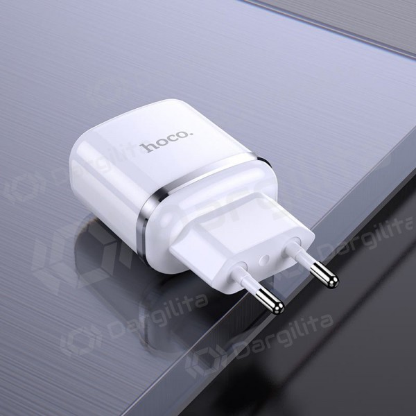 Telefono įkroviklis Hoco N4 12 W USB-A baltas