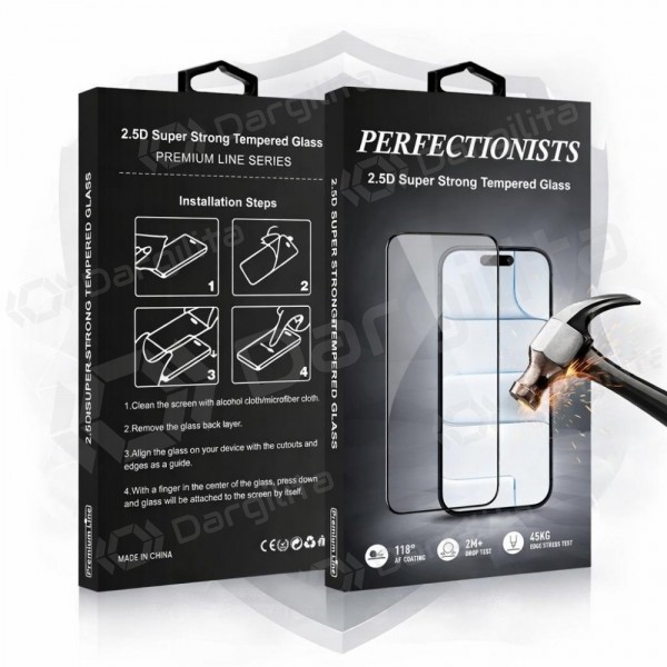 Samsung Galaxy A16, A17, A18 apsauginis stiklas "Perfectionists 2.5D Super Strong"