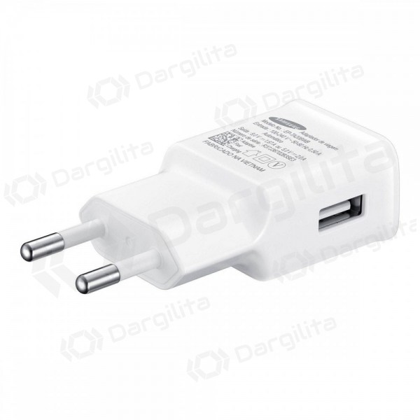 Telefono įkroviklis Samsung EP-TA200NWE 15 W su USB-C laidu