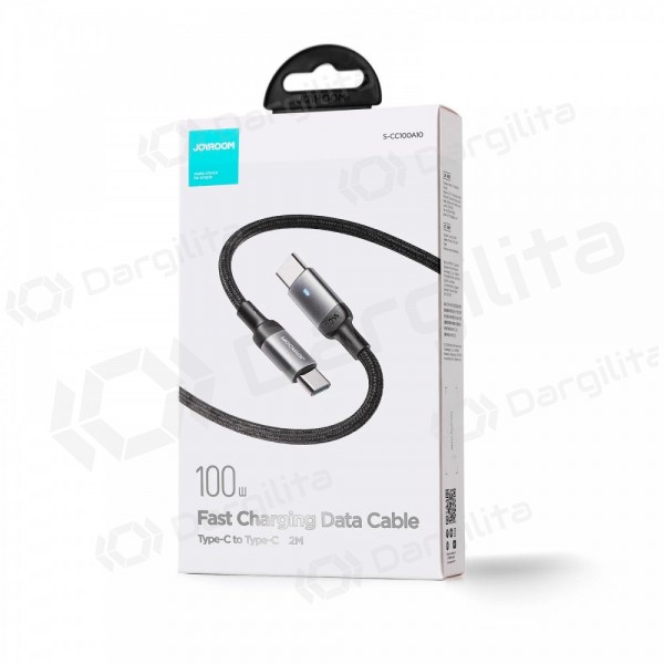 USB-C laidas Joyroom S-CC100A10 USB-C į USB-C 1.2 m 100 W juodas