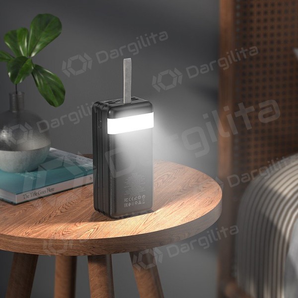 Išorinė baterija (Power Bank) Hoco J86B 60000 mAh 22.5 W PD + QC 3.0, juoda