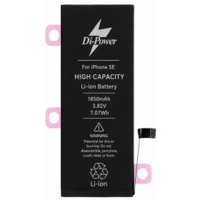 Apple iPhone SE (2016) baterija, akumuliatorius Di-Power 1850 mAh (padidintos talpos)