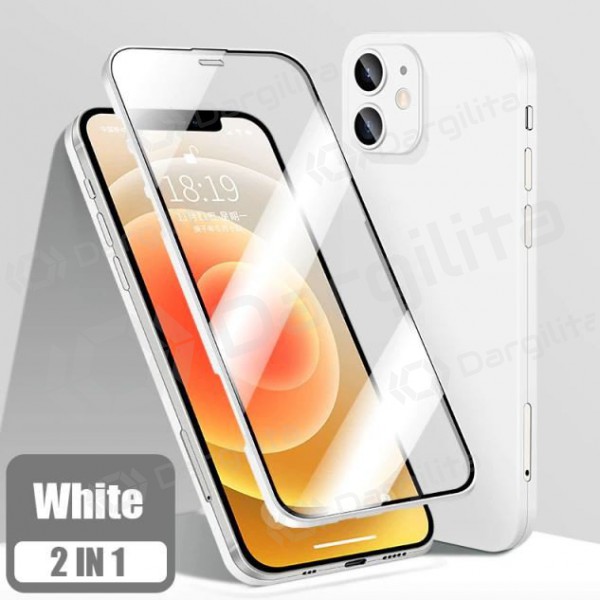 Apple iPhone 12 mini dėklas "360 TPU" (baltas)