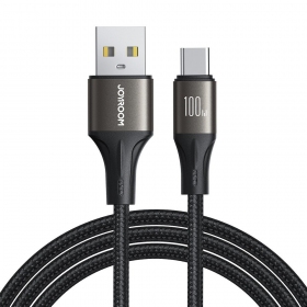 USB-C laidas Joyroom SA25-AC6 USB-A į USB-C 1.2 m 100 W juodas