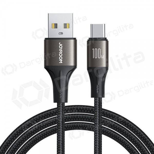 USB-C laidas Joyroom SA25-AC6 USB-A į USB-C 1.2 m 100 W juodas