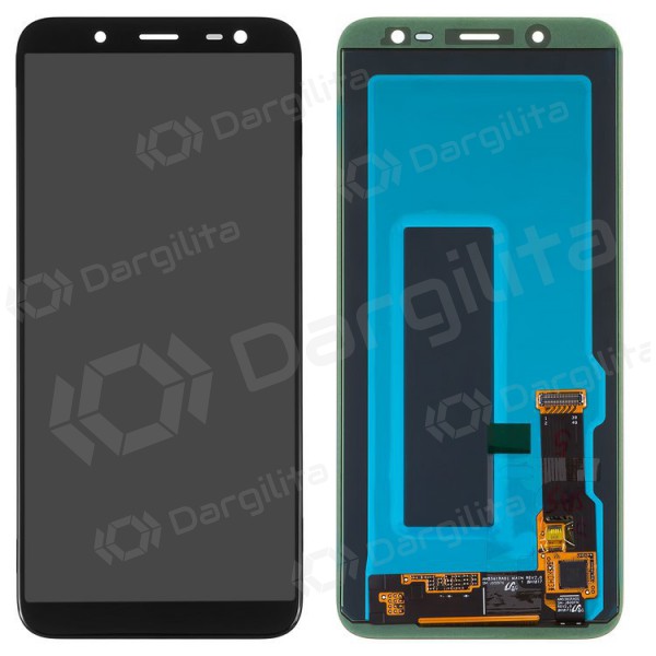 Samsung J600FN Galaxy J6 (2018) ekranas (juodas) (service pack) (originalus)