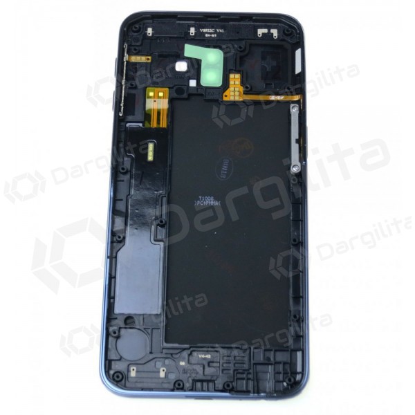 Samsung J610 Galaxy J6 Plus 2018 galinis baterijos dangtelis (juodas) (naudotas grade A, originalus)