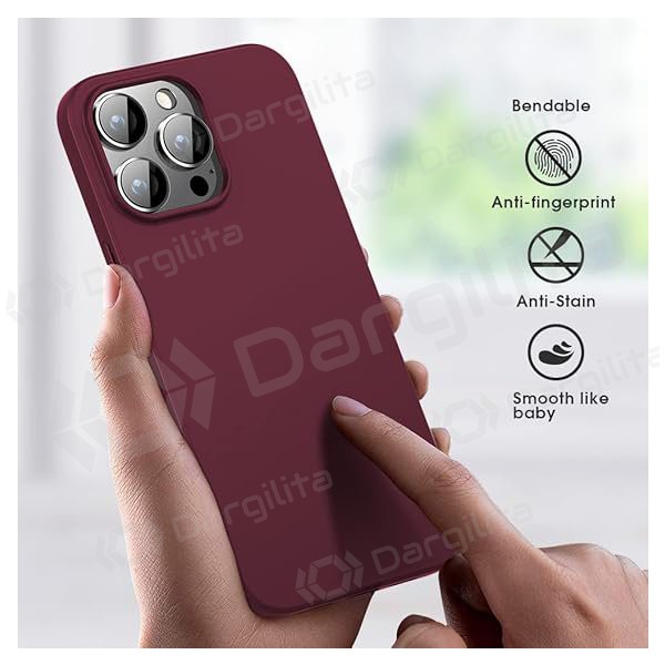 Samsung Galaxy S25+ dėklas "X-Level Guardian" (bordo) Samsung Galaxy S25+ dėklas "X-Level Guardian" (bordo)