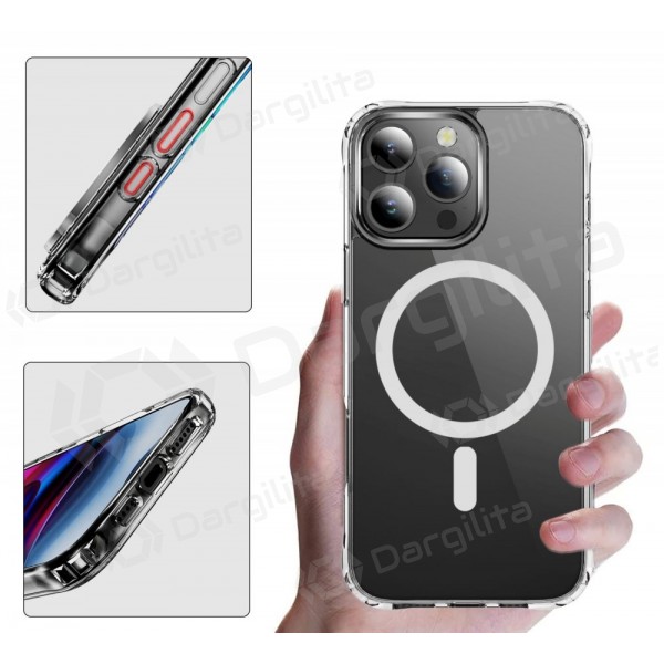 Apple iPhone 16 Pro Max dėklas "Perfectionists Clear Mag Case" (skaidrus)