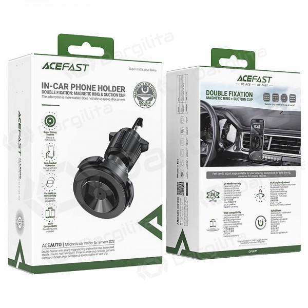 Automobilinis telefono laikiklis Acefast D22 (air vent) juodas Automobilinis telefono laikiklis Acefast D22 (air vent) juodas